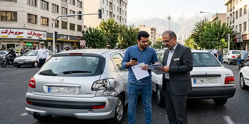 نقش بیمه در پرداخت خسارت خودروهای اجاره ای