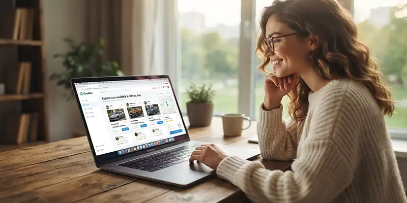 اجاره خودروی جفتبهجفت چیست؟ راهنمای جامع + مزایا و چالشها 1 اجاره خودرو p2p