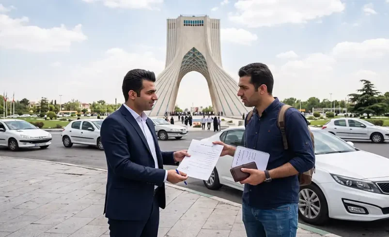 برای اجاره خودرو در تهران به چه مدارک و شرایطی نیاز داریم؟