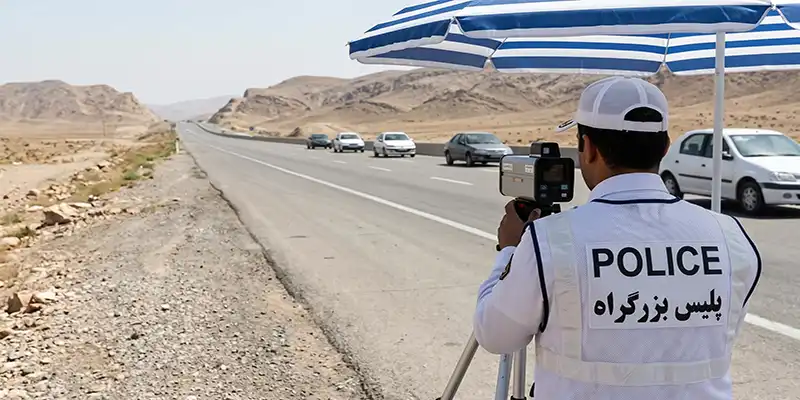راهنمای کامل خلافی ماشین اجارهای 1 ثبت سرعت با دوربین تخلف سرعت