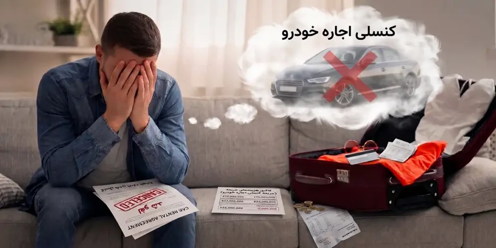 شرایط کنسلی خودروی اجاره ای