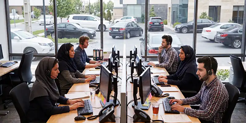 آیا میتوان با خودروی اجارهای از شهر خارج شد؟ 1 مرکز تماس حامی رنت